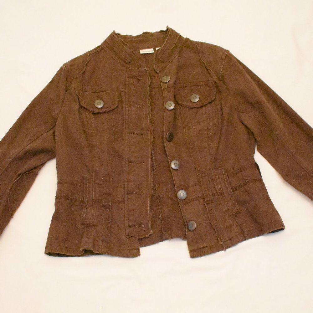 Brown Jean Jacket